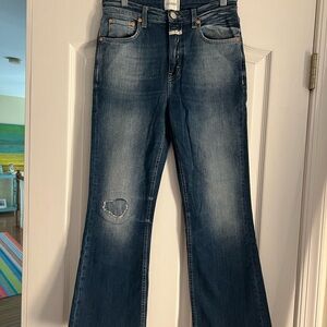 Closed Dark Blue Flare Jeans
